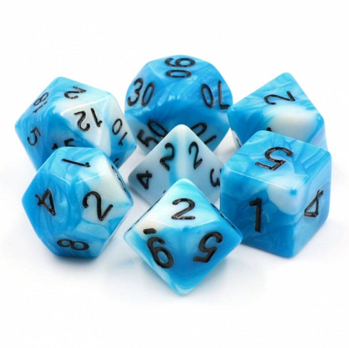 Cumulus Cloud RPG Dice Set